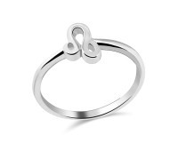 Leo Zodiac Silver Ring NSR-435